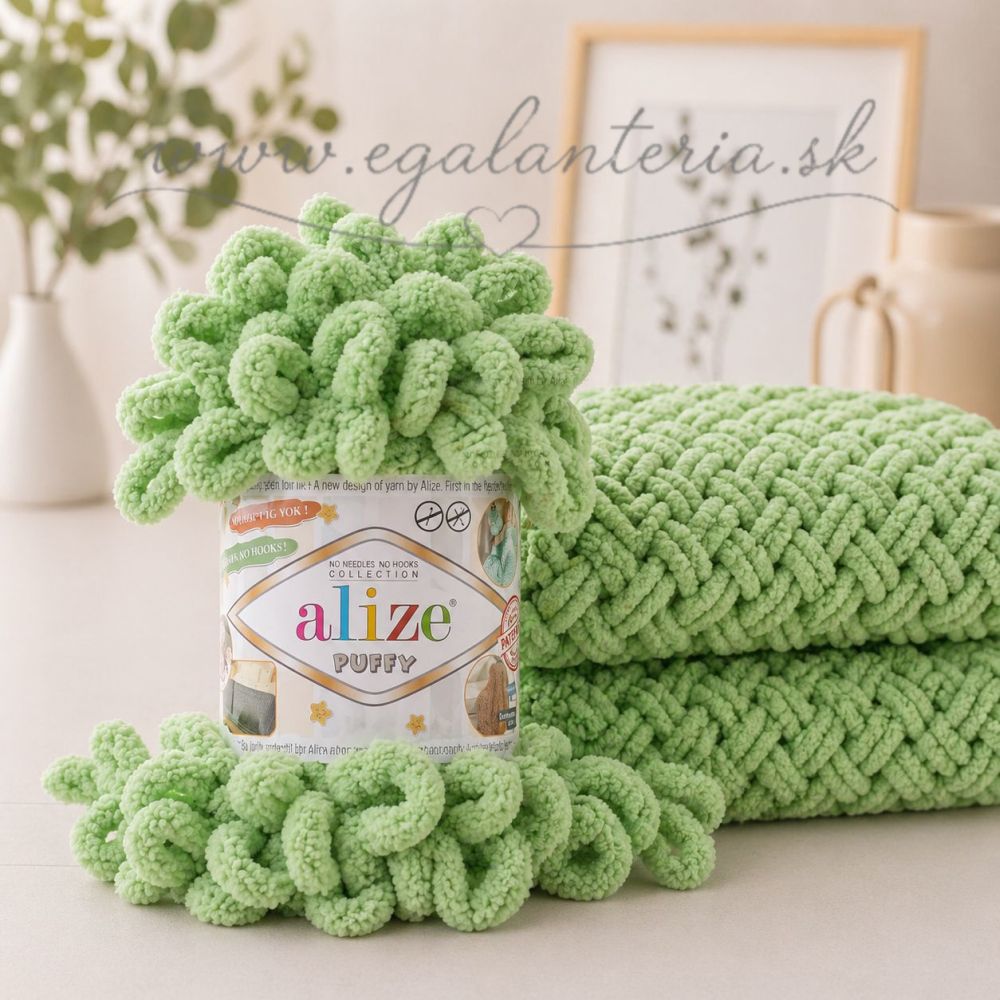 Alize Puffy 103 - svetlozelená