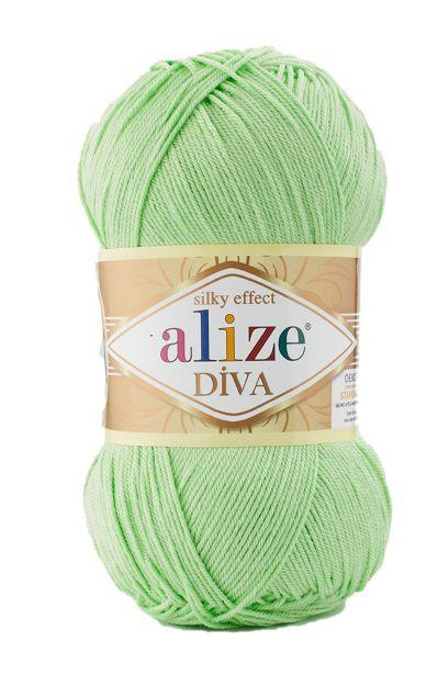 Alize Diva 41 - pastelová zelená