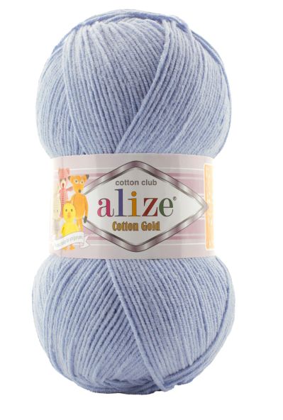 Alize Cotton Gold 481 - svetlá modrá