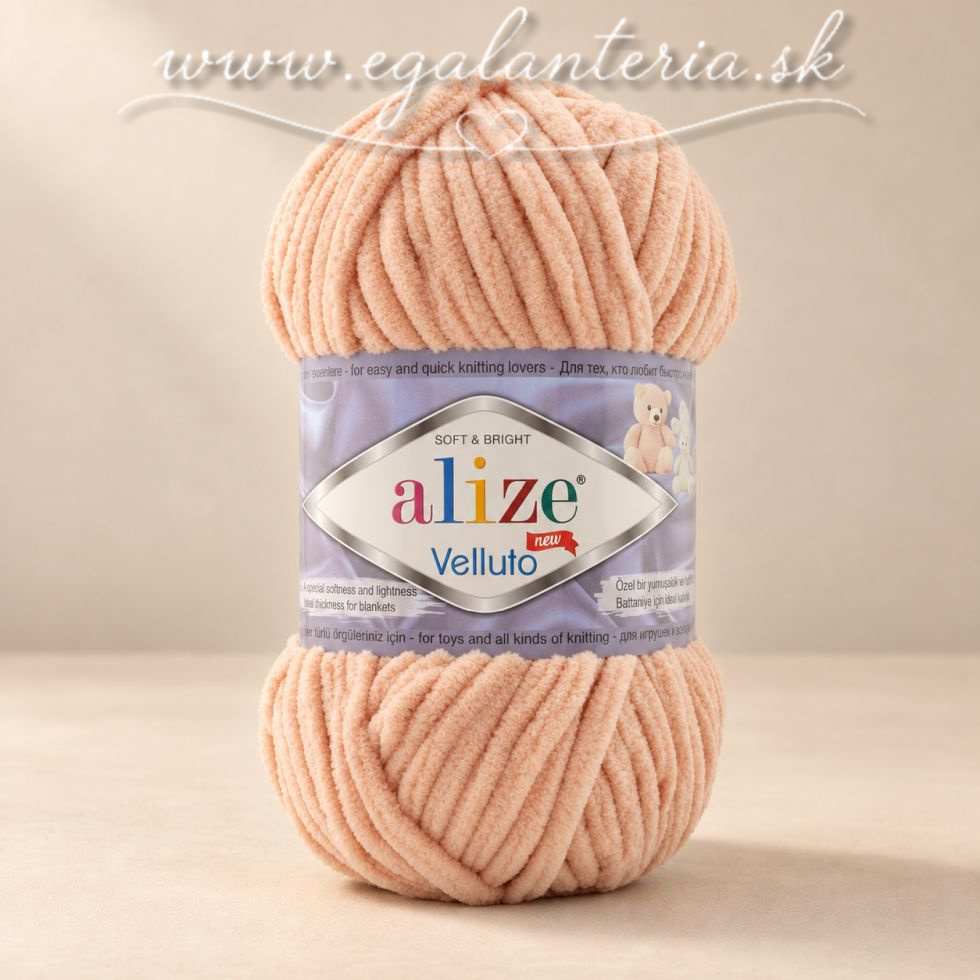 Alize Velluto 866 - staroružová