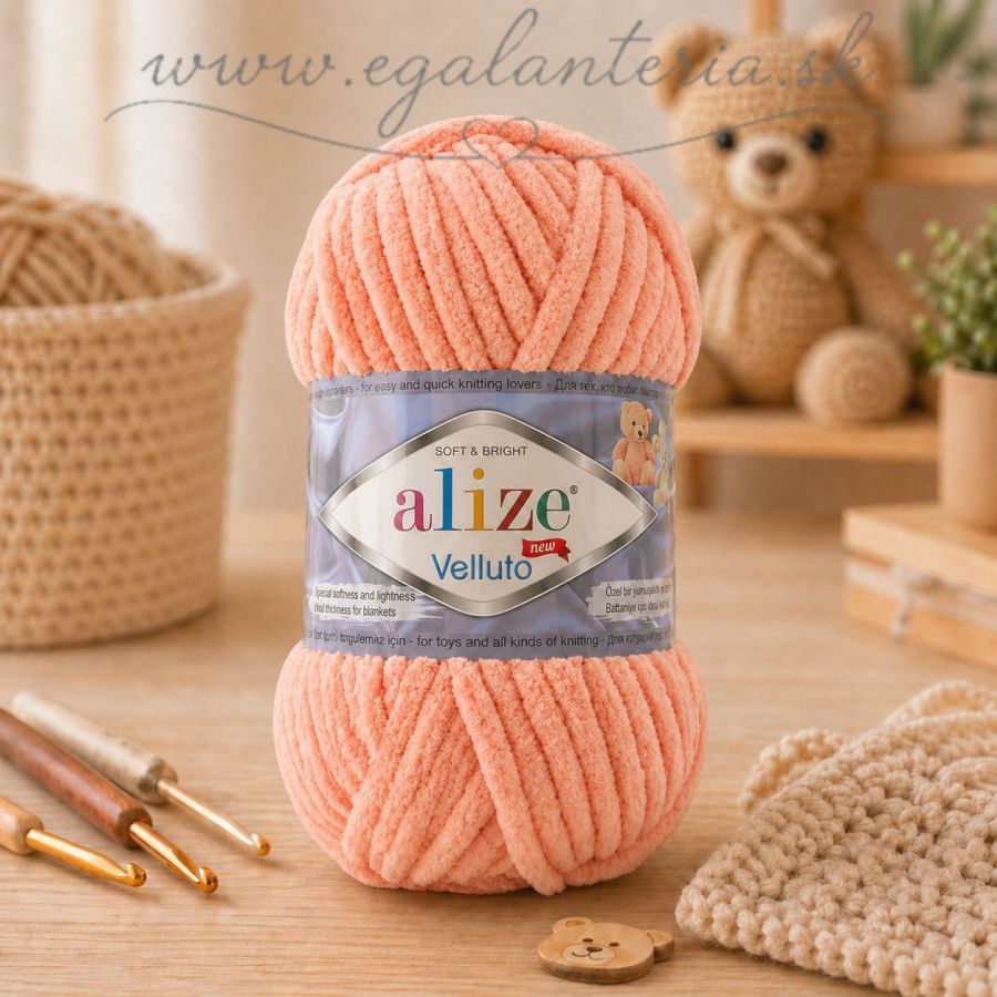 Alize Velluto 866 - staroružová